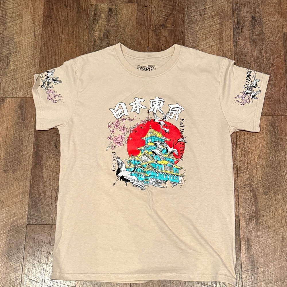 MENS TOKYO T SHIRT LARGE - Picture 1 of 7